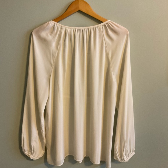 Banana Republic Gauze long sleeve peasant blouse - Picture 3 of 4